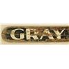 Image 2 : Gray Advertising Company Wooden Sign