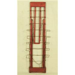 Antique Country Store Bag Rack