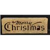 Image 1 : Merry Christmas Sign from Shiner Texas Store