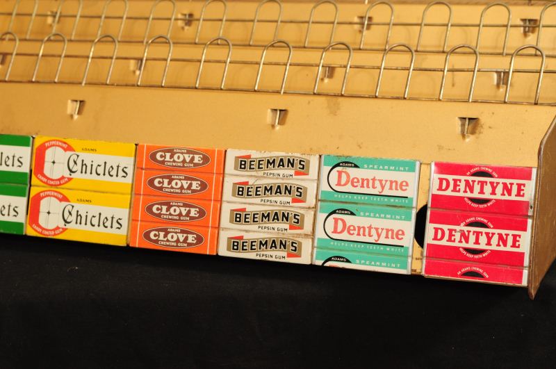 Vintage Gum Counter Top Display Rack