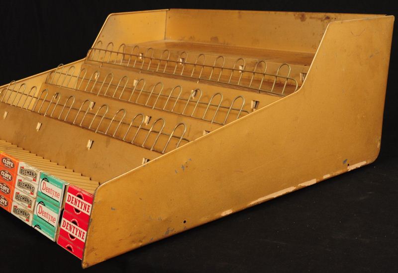 Vintage Gum Counter Top Display Rack
