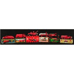 6 Texaco Banks Collector's Trucks