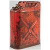 Image 1 : US Marked WW II Gasoline Container Old Red Paint