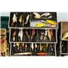 Image 10 : Three Vintage Tackle Boxes With Lures
