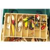 Image 11 : Three Vintage Tackle Boxes With Lures