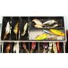 Image 15 : Three Vintage Tackle Boxes With Lures