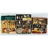Image 3 : Three Vintage Tackle Boxes With Lures
