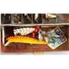 Image 8 : Three Vintage Tackle Boxes With Lures