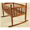 Image 3 : Pennsylvania Handmade Walnut Cradle