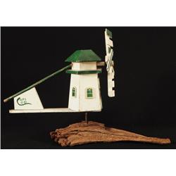 Folk Art Windmill Whirly Gig