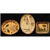 Image 1 : Collection of 3 Mexican Redware Platters