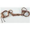 Image 3 : Two Hand Forged & Decorated Slave Shackles