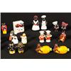 Image 3 : Collection of 40 Black Americana Salt Shakers