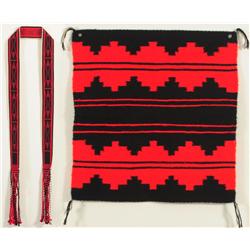 Navajo Rug & Hopi Sash