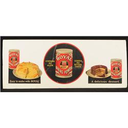 Three Pieces of Royal Baking Powder Advertising