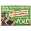 Image 2 : "Doctors Honeymoons Are Brief" McCalls Poster