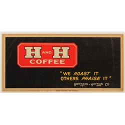 H & H Coffee Advertising