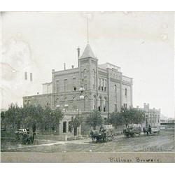 Post, Richard, photograph of Billings Brewery, 7 ½” x 9 ½”,