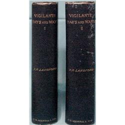 Langford, Nathaniel Pitt, Vigilante Days and Ways, New York,