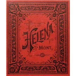 Photogravure booklet Helena, by Ward Brothers, Helena, 1892, good cond., rare.