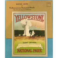 Scenic Gems of Yellowstone National Park, Spokane, 1910 ca,
