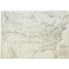 Image 1 : Statistical Map of the United States, 1864, black and white, 15” x 20”.