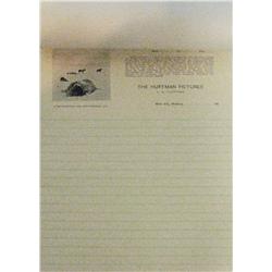 The Huffman pictures complete letterhead book
