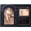 Image 1 : Framed autograph of Ty Cobb (1886-1961), signed on Abner Doubleday