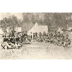 Dillingworth, William, photograph of Gen. Custer’s officer and scientific corps,