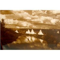 Throssel, Richard (1882-1933) photograph, Home of the River Crow, 10 ¼” x 13”.