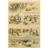 Image 1 : Huffman, L. A. (1854-1931) hand colored engraving, A Spring Round Up In Montana,