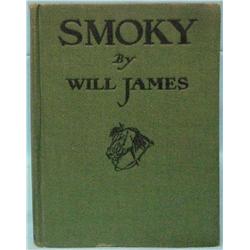 Will James, Smoky, New York, 1926; early edition in fine condition signed by the artist, 1930