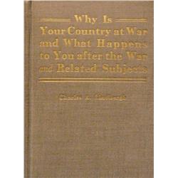 Lindbergh, Charles A., Why is Your Country at War