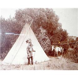Huffman, L. A., Young Plentybird in Dance Costume, Cheyenne,