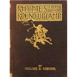 Coburn, Wallace D., Rhymes from a Round Up Camp., Great Falls, 1899;