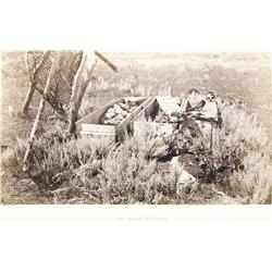 Francis, C.P., An Indian Cemetery, 4 ½” x 8” original mtd.