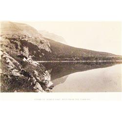 Francis, C.P., photograph, Upper St. Mary’s Lake,