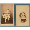 Image 1 : 2 CDV’s of cattle rancher Conrad Kohrs’ two daughters Anna & Katie,