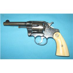 Colt D.A. 38 pistol, stamped W.F. & Co. (Wells Fargo & Co.) A.119, #289 527 on gun butt;