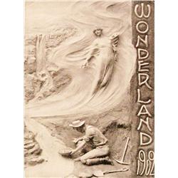 Wheeler, Olin, Wonderland 1902, L. A. Huffman illustrations, good cond., original wraps, 112 pp.