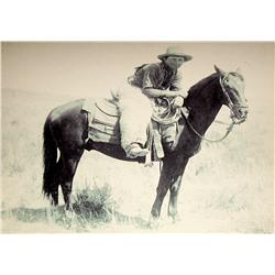 Huffman, L. A., Honeycut on White Star, contemporary photo enlargement, 30” x 36”.