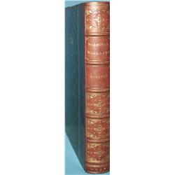 Dickens, Charles,  Nicholas Nickleby.  Phila., 1839.  lst American edition; fine in ¾ leather.