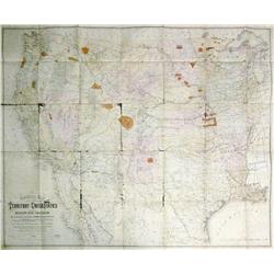 Keeler, William, National Map of the Territory of the United States