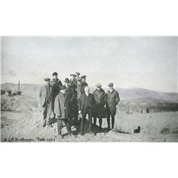 Huffman, L.A., ORIGINAL hand-colored photograph,