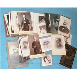 Haynes, F. J. 14 cabinet cards, with Montana imprints-Granite,
