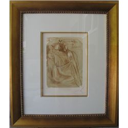 Dali, Salvador - original wood block hand signed and numbered