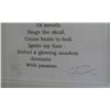 Image 2 : Indiana, Robert - Original hand Signed and Numbered LOVE POEM