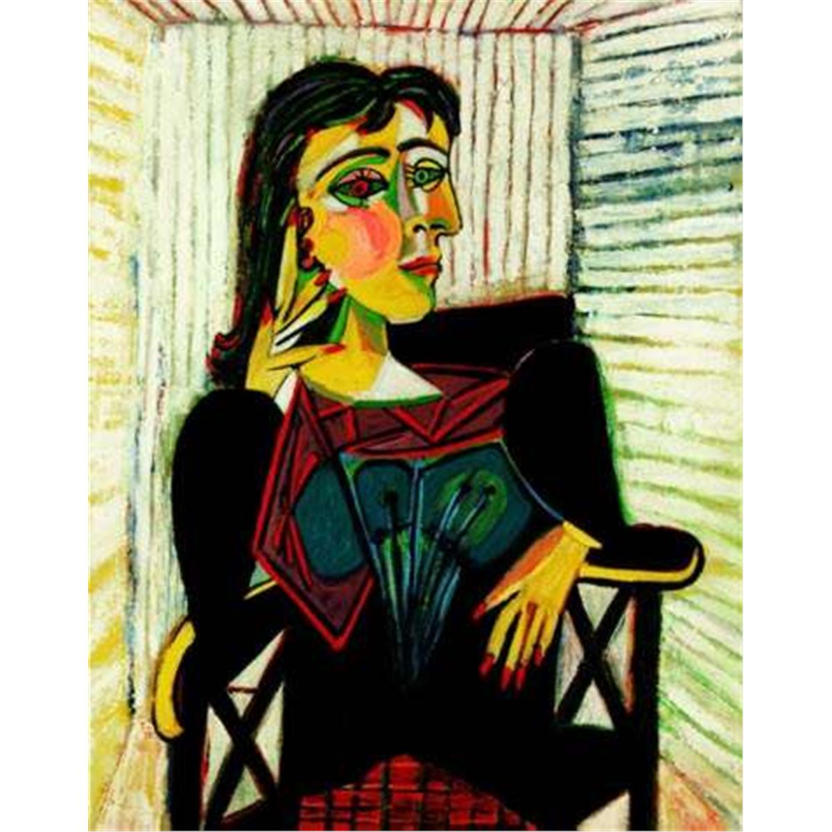 Picasso, Pablo - Portrait of Dora Maar - signed and ...