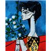 Image 1 : Picasso, Pablo - Portrait of Jacqueline Roque - signed and numbered print