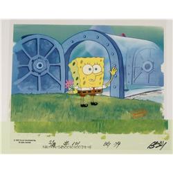 Background Bye Bye Spongebob Animation Original Cel